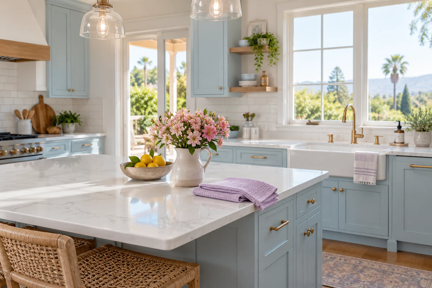 One-time cleaning inspiration: a fresh, tidy home